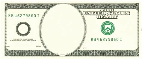 editable dollar bill template.